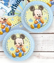 Baby Mickey Mouse Party Supplies | Balloons | Decorations | Packs